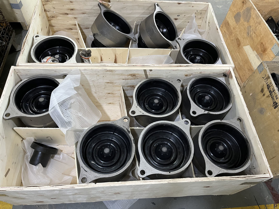 High Quality Railway Accessories Railway Passenger Coach Steel Bogie Conical Rubber Spring