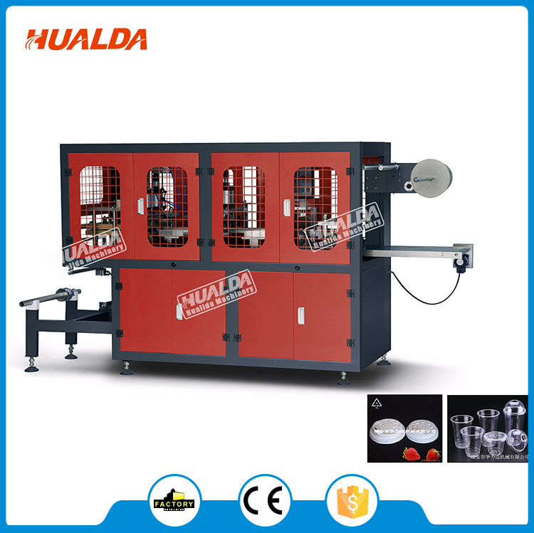 Transparent Disposable Cup Making Machine Dome Lid OEM / ODM Service