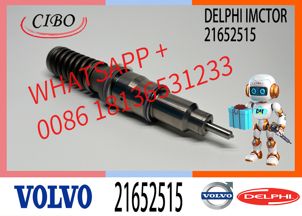 Fuel Injector 21652515 BEBE4P00001 21812033 21695036 For MD13 Diesel Engine