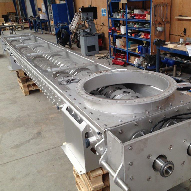 OEM Custom Thermal Screw Conveyor Heating and Cooling Transfer Auger Conveyor