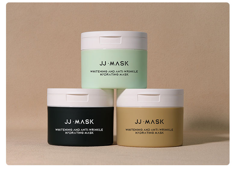 200g PP Scrub Mud Film Container Refillable Cosmetic Jars For Skin Care Cream Skincare Products Volume 250g/200g