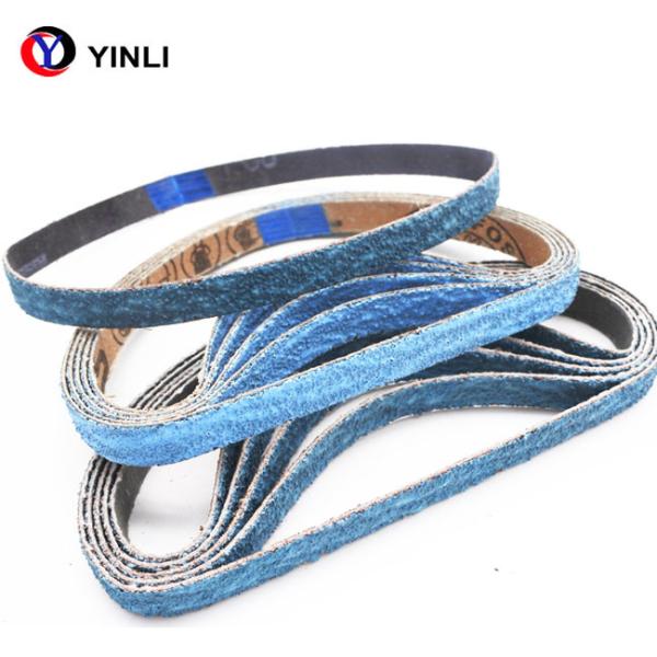 10 x 330, 20 x 520 Zirconia Sanding Belt for Stainless Steel Grinding and