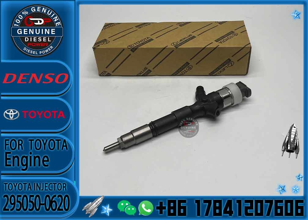 Fuel Injector 295050-0810 295050-0540 295050-0620 295050-0740 23670-0L110 For Denso Toyota 2KD