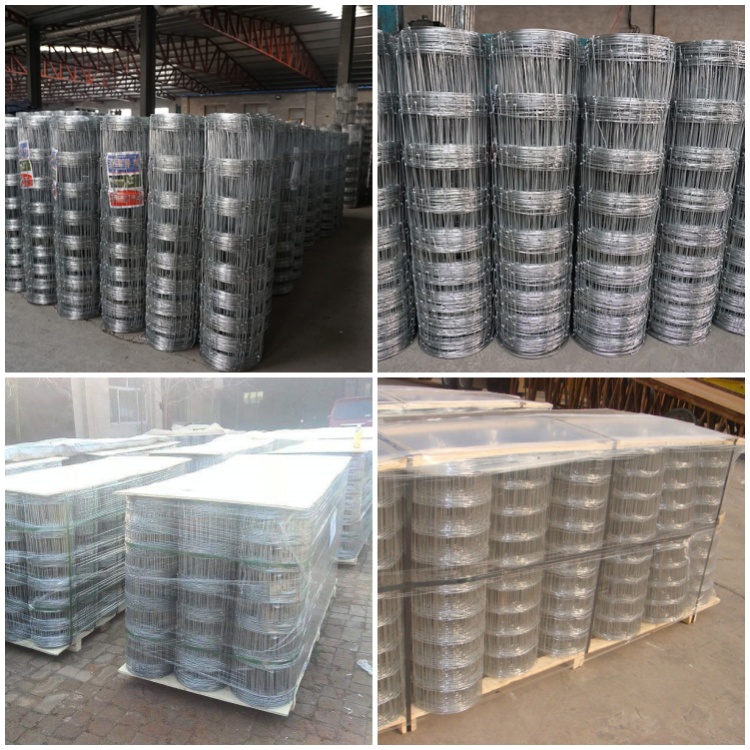 Unbeatable Livestock Control Galvanized Wire Mesh Cattle Fence with Metal Frame and 10/15/20/25cm Vertical Wire Spacing
