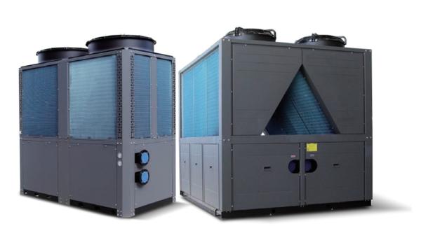 45kw - 350kw R410a Refrigerant Domestic Air Source Water Heater for Commercial