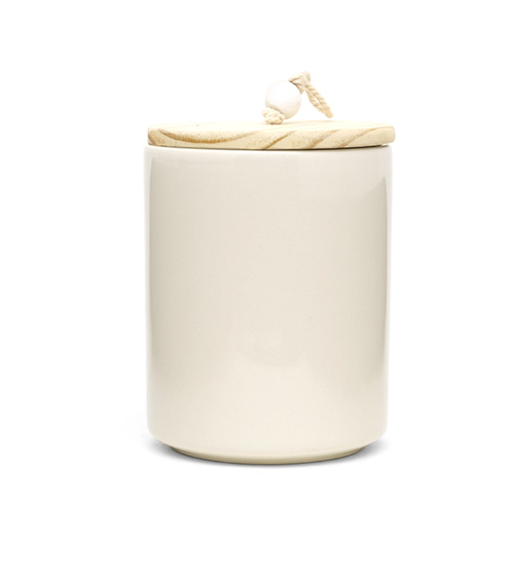 Geometric Ocean Blue Ceramic Canister Sets Tea Coffee Sugar Storage Jar For Kitchen With Lid And Silicon Ri