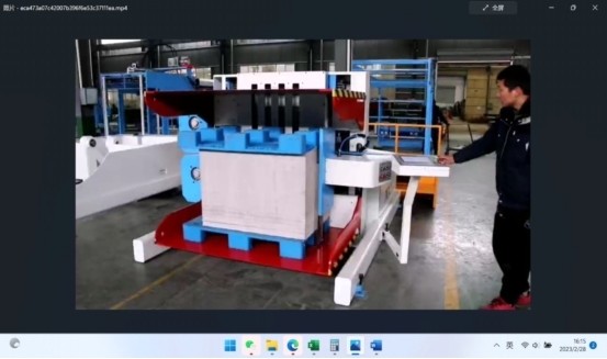 Waste Removal Machine Stack Turner Aligning Adjusting Loosing PT1650
