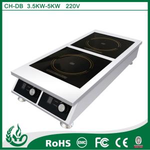  Commercial induction double hob for sale Manufactures
