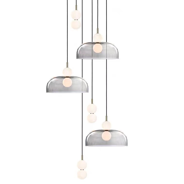 MODERN WHOLESALE LED GLASS BALL PENDANT LAMP