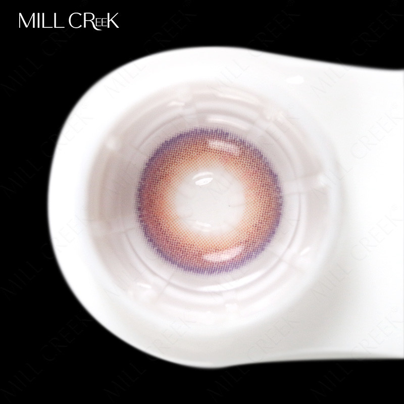 OEM Natural Neon Purple Color 14.2 Mm Contact Lenses