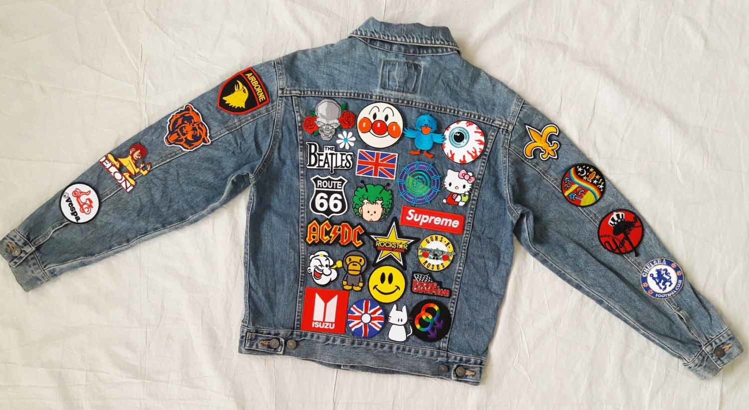 12 Colors Woven Patch Label For Events Souvenir Hats Clothes​