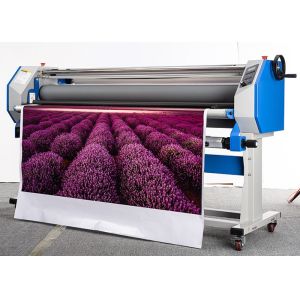  Adjustable Temperature Manual Laminating Machine 63 Inch Hot Roller Machine Manufactures