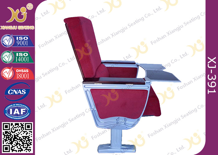 Air Bus Boeing Air Craft Type Folding Table Theatre Seating Chairs By Aluminum Alloy Structure