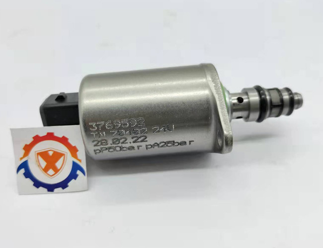 3771417 376-9592 24V OEM Excavator Electrical Parts For Parker Hydraulic Solenoid Valve