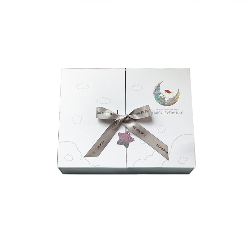 Custom Luxury Rigiding Double Door Shipping Paper Gift Box With Your Own Logo For Your