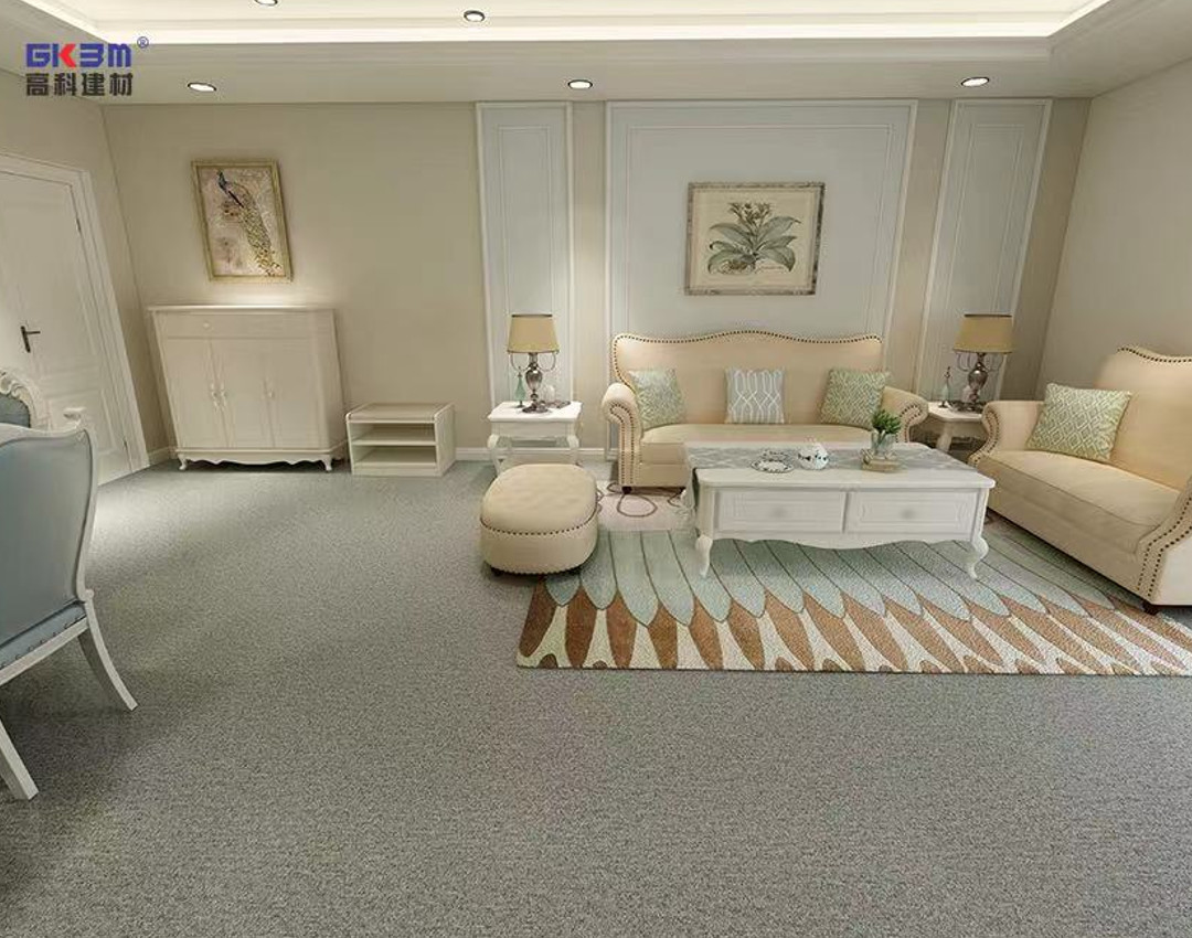 Blue Gray SPC Stone Plastic Composite Flooring 0.3-0.6mm GKBM Greenpy SY-C3011