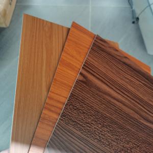 China PVDF Wooden Aluminum Composite Panel 1220mm For Construction Materials on sale