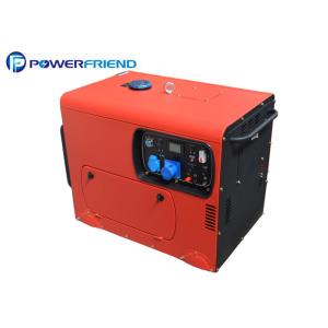 186F Engine 5kva 5KW Small Portable Generators With Single Phase