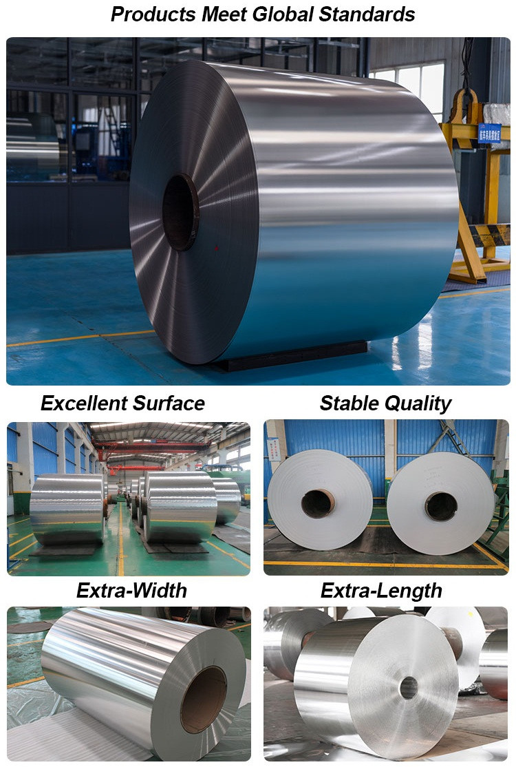 6061 6063 Aluminium Coil Al Alloy Roll 0.2mm 1050 1060 1100 3003 5005 5052 5083