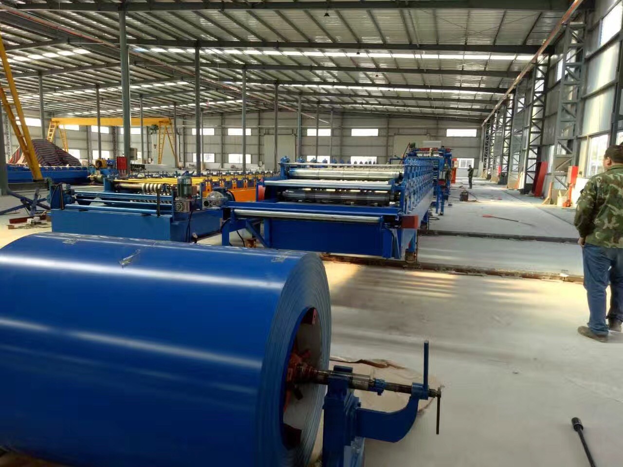 16 - 26 Stations Sheet Metal Roll Forming Machines with High Grade 45 # Steel