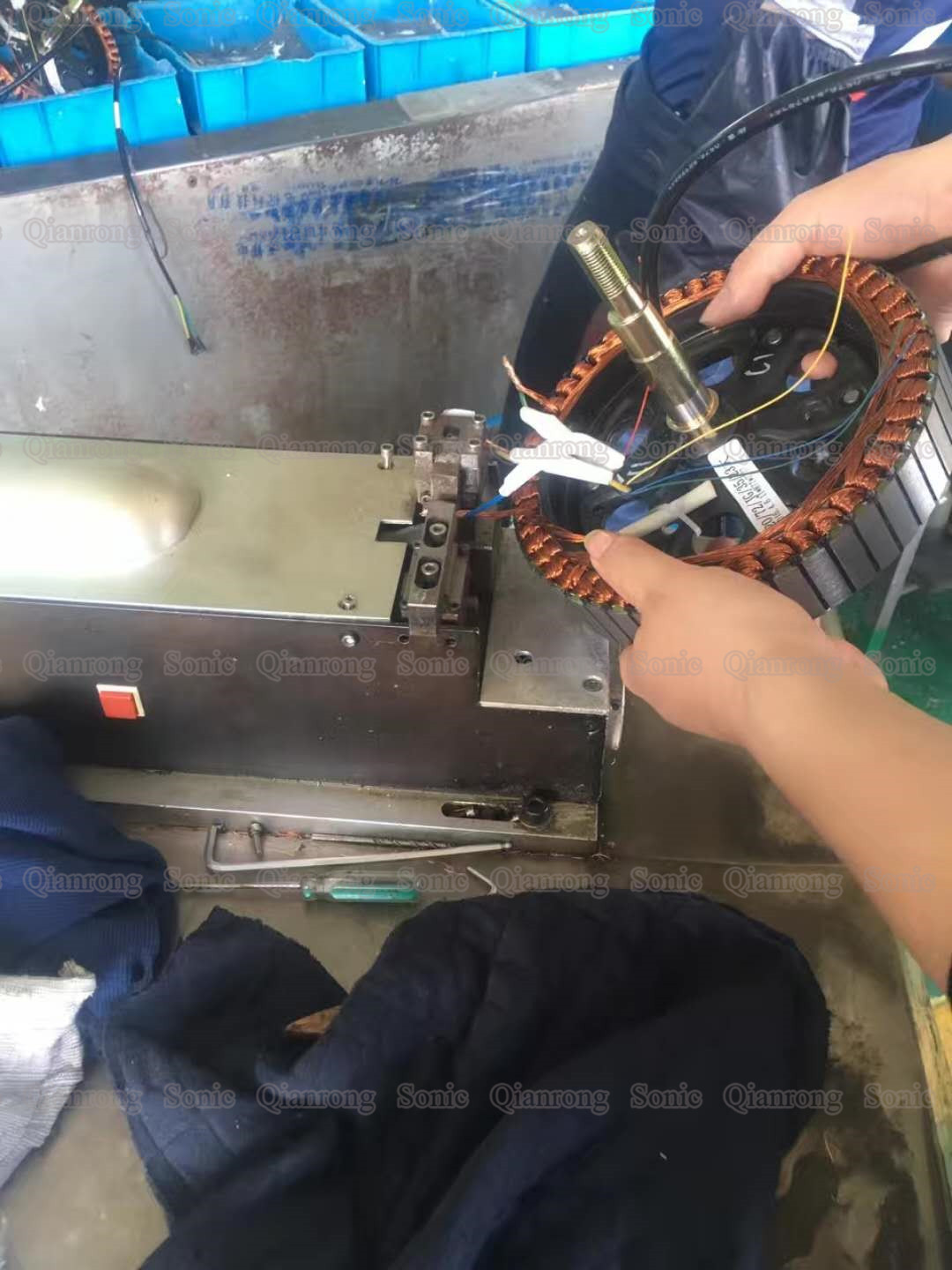 20khz 3000w Ultrasonic Metal Welder 0.5-20mm2 Apply In Wire Copper