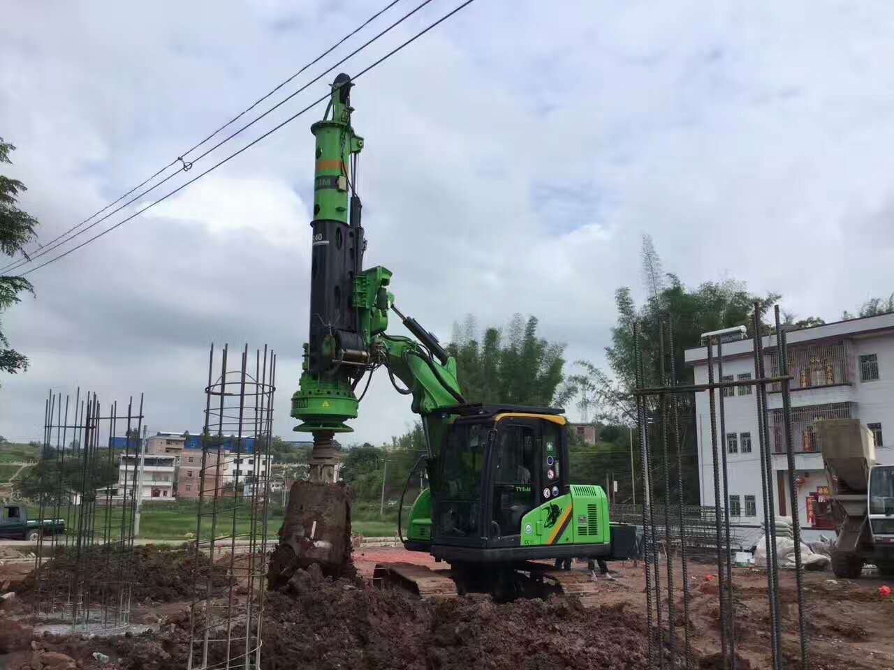 KR40A Max. drilling Depth 10m diameter 1200mm Torque 40kN.M Hydraulic Foundation Construction Piling Equipment