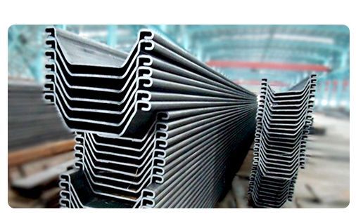 Hot Rolled 400*100*10.5 U-Shape Steel Sheet Pile S275 S355 Mild Low Carbon Steel Sheet Pile for Sale Factory Price