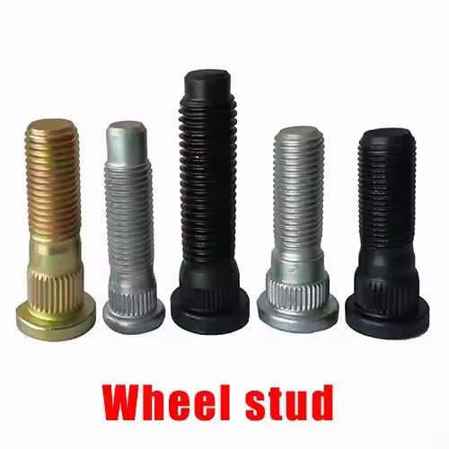 Heavy Duty Wheel Stud Bolt For Various Cars OEM 16.02mm Knurl 50mm Length