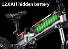 48V 350W Aluminium Alloy Frame Electric Bikes With Hidden Battery And Disc Brake