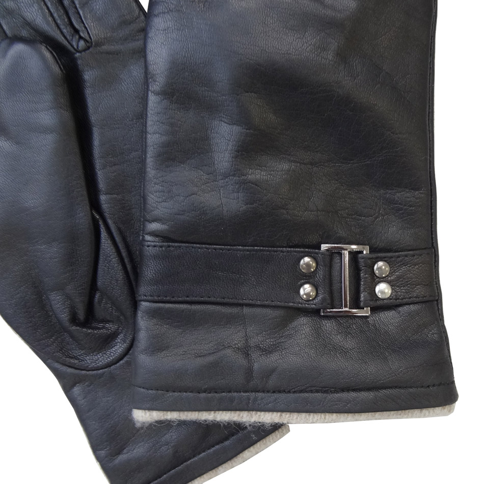 High quality mens leather gloves winter
