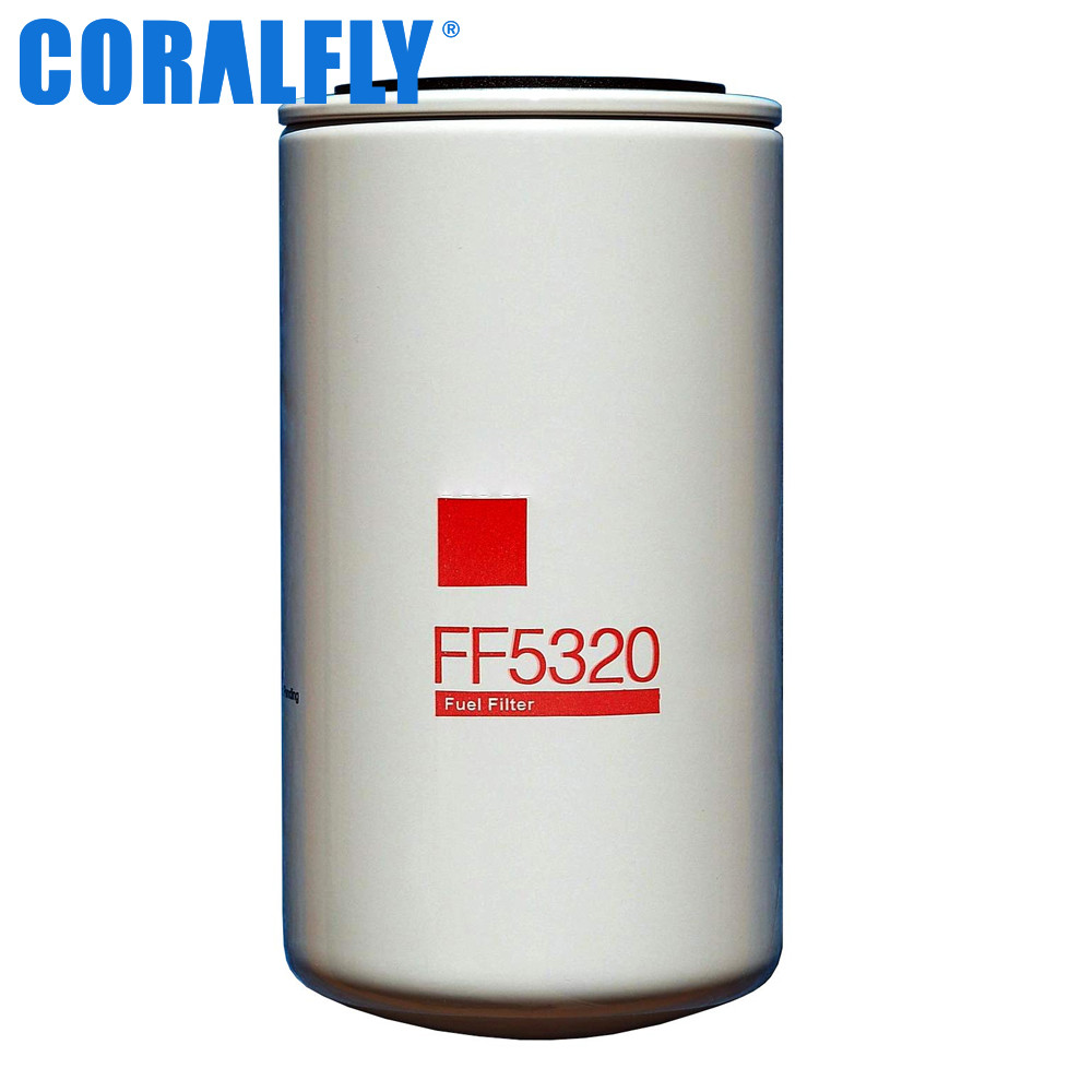 ff5320 P551313 BF7633 Fleetguard Diesel Engine Fuel Filter Spin - On Secondary