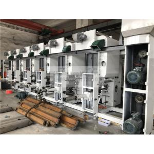 PET CPP PVC OPP PP PE PO Rotogravure Printing Machine Automatic Low Noise