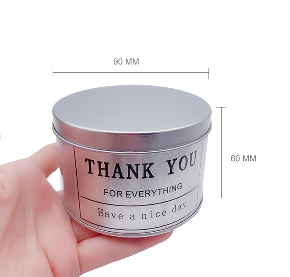 Rainproof Round Printed Tin Boxes Can Cake Packaging Anticorrosive