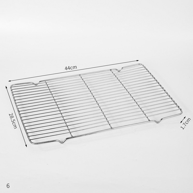 Durable Food Grade Non-Stick Stainless Steel Baking Net Mesh Pan Tray Rack Mesh