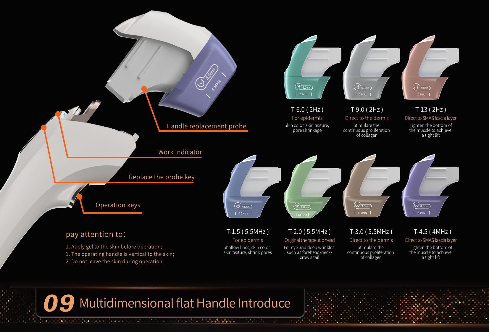 Professional Hifu Beauty Machine 12D Anti Aging Ultrasonic Facial beauty
