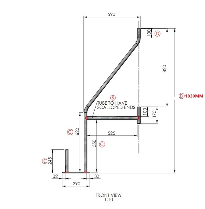temporary metal fence 18