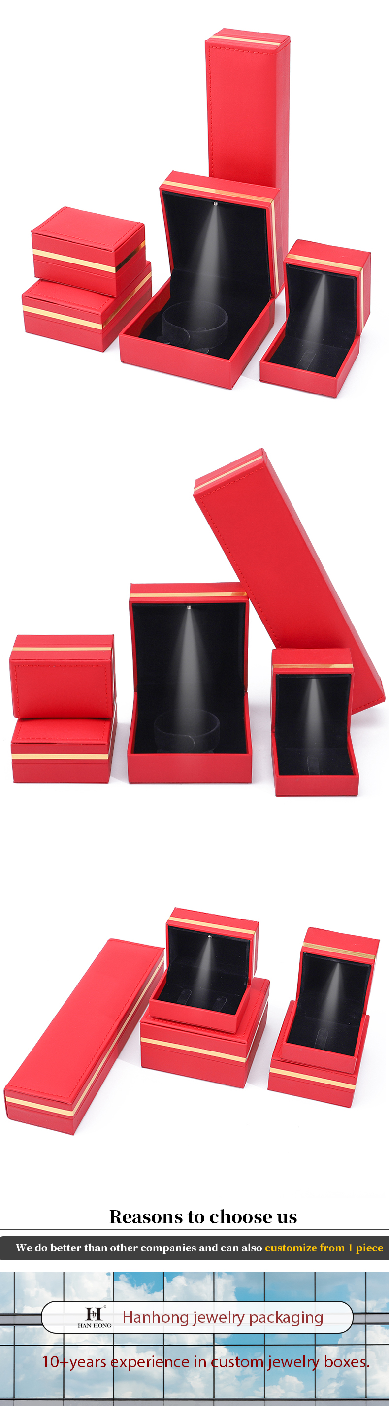 Newest Style Han Hong Bracelet Light Deluxe with Gray Earrings and Red Jewelry Box