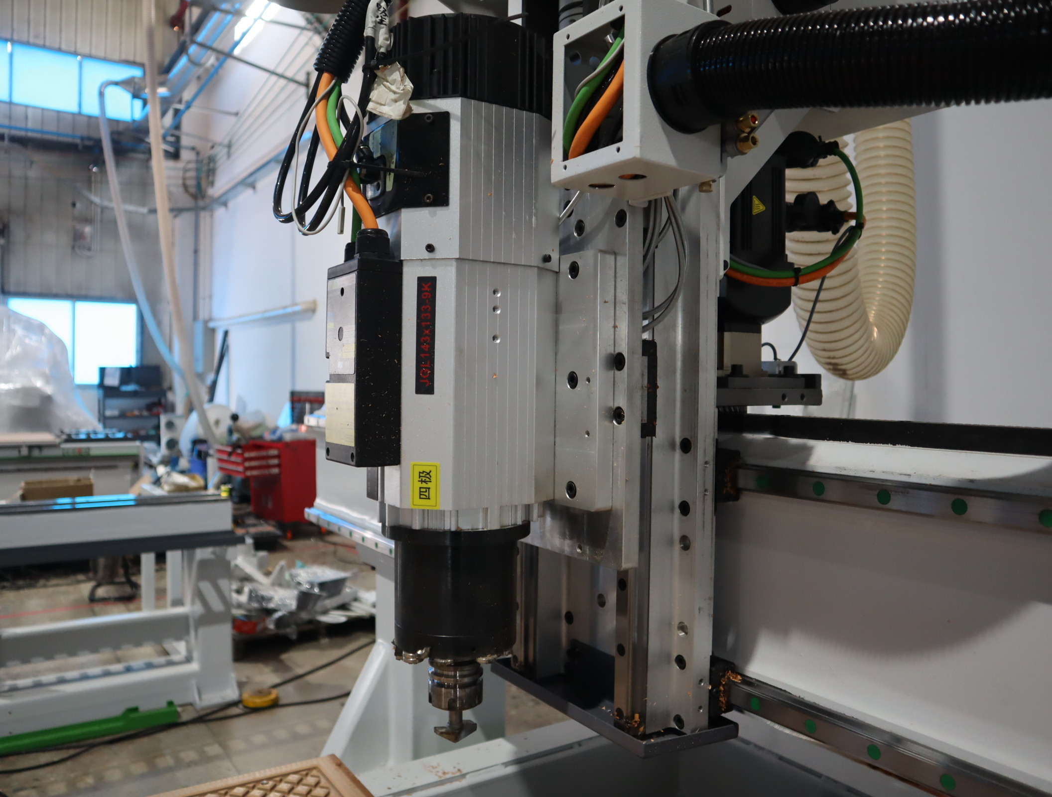 Automatic Cnc Router Machine Panel 1000x1000 1200 X 1200 Two Working Station