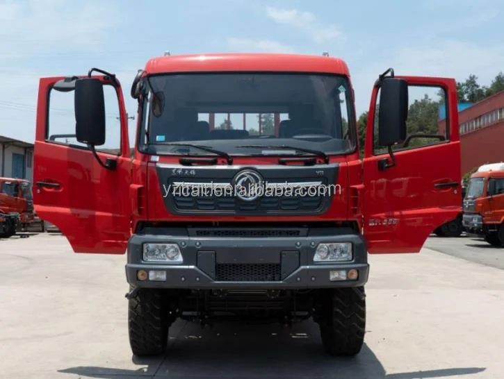 251 350hp FAST Gear Box 6x6 All-Wheel Drive Truck 4X4 Off-Road Cargo Van with Diesel Fuel