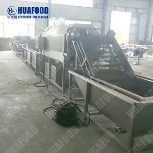 500KG/H Vegetable Processing Line Cooling Drying Dehumidity Line