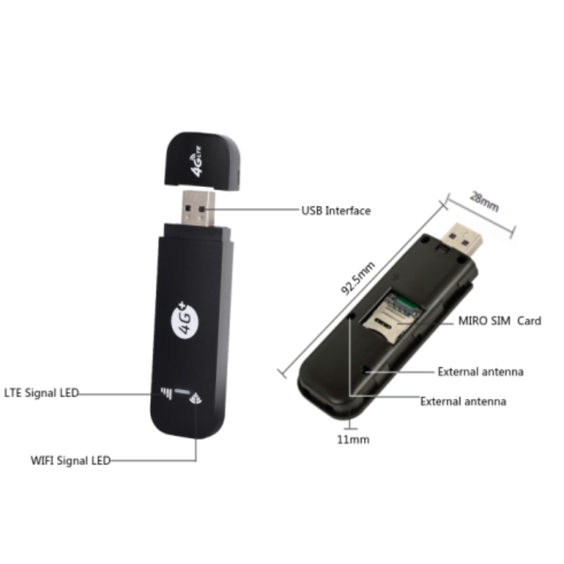 4G MDM9207 UFI Dongle Wireless Access Point And USB Dongle U811 With UI