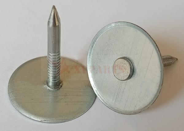 3.4mm Galvanized Steel Capacitor Discharge Insulation Welding Pins For Exhaust