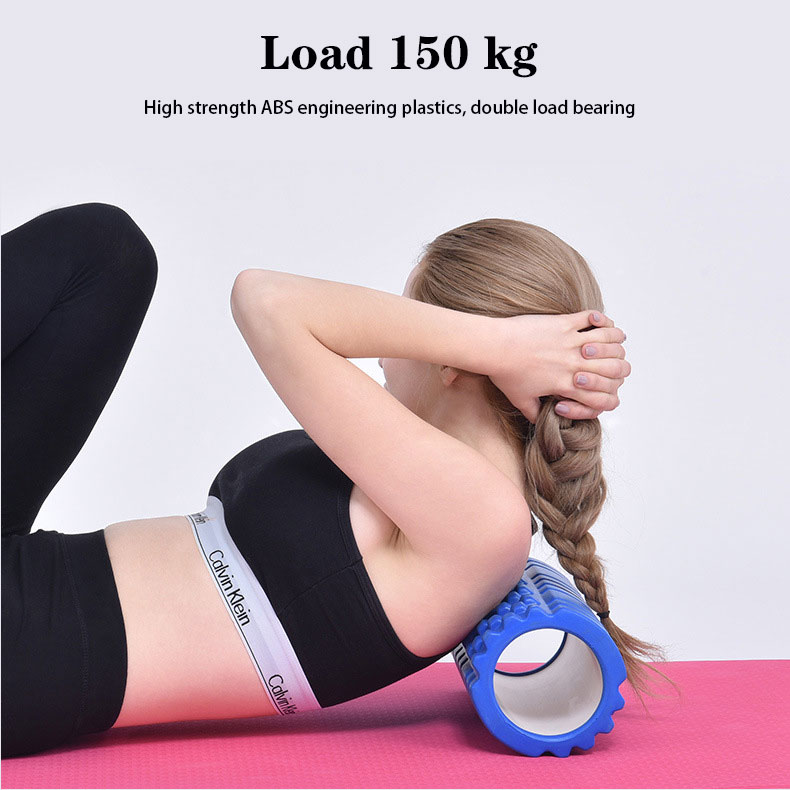 12in Hollow Core Foam Roller Self Fascial Relaxation 30cm Pressure Point Roller