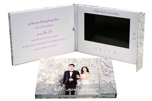 10 Inch LCD Screen Video Brochure Manufacturer Advertising Business Brochure