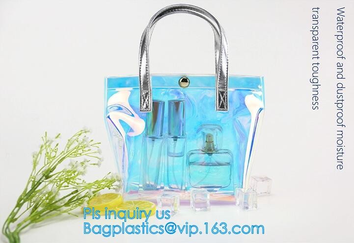 cosmetic pouch custom makeup bag, portable travel makeup bag cases bulk women handbag, Travel waterproof clear zipper co