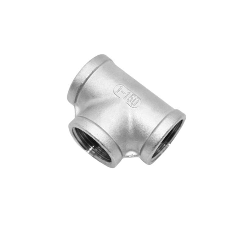 Stainless Steel 304 Pipe Fitting Forging Thread Equal Tees