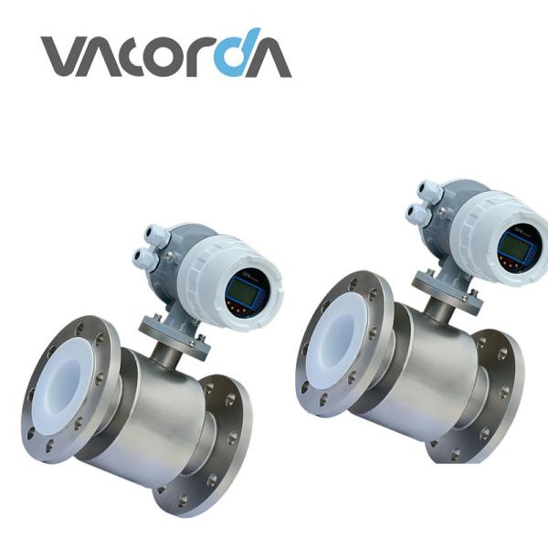 ISO 4-20mA Electromagnetic Water Flow Meter With Flange Connection