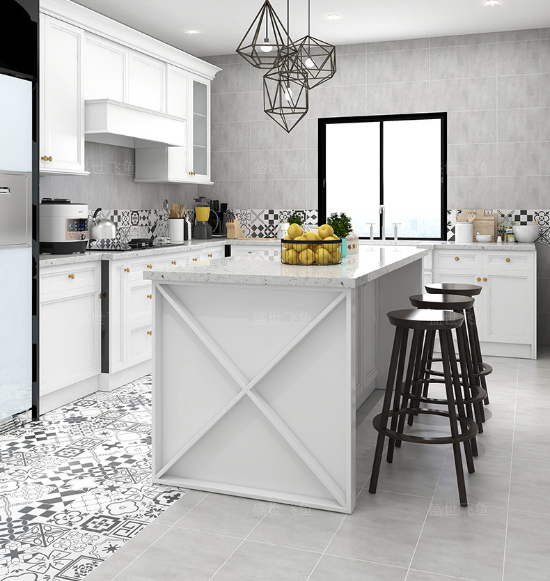 Home Decoration Mix Color 600x600 Mm Non Slip Porcelain Tile