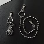  Clothing Jewelry Skull Hip Hop Rock Pocket Punk Chain Wallet Waist Pants Chain Manufactures