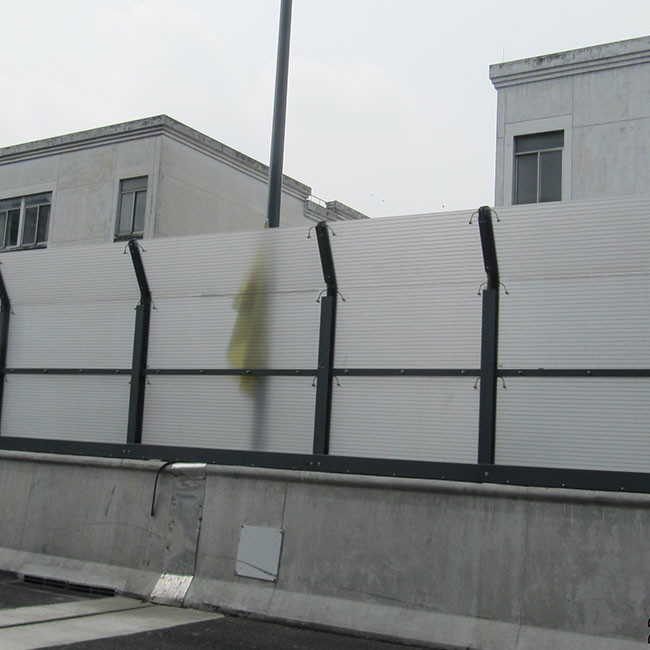 Highways Perforated Metal Acoustic Panels Sound Barrier Fence Sheets